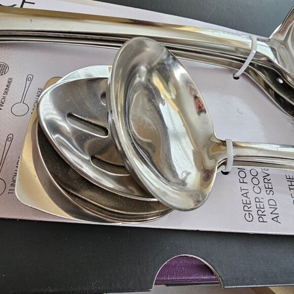 Basic Essentials Stainless Steel Kitchen Tool set of 10, NEW - Picture 5 of 9